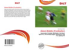 Adam Biddle (Footballer)的封面