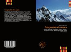 Copertina di Géographie des Alpes