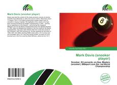 Обложка Mark Davis (snooker player)