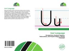 Copertina di Inor Language
