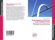 Copertina di 2000 Alabama Crimson Tide Football Team