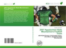 2007 Appalachian State Mountaineers Football Team的封面