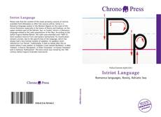 Capa do livro de Istriot Language 