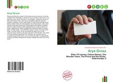 Bookcover of Arye Gross