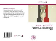 Обложка Claudio Licciardello