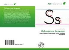 Makassarese Language的封面