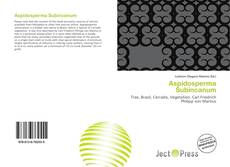 Portada del libro de Aspidosperma Subincanum