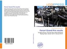 Bookcover of Ferrari Grand Prix results