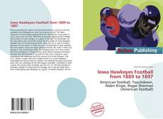 Buchcover von Iowa Hawkeyes Football from 1889 to 1897