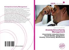 Portada del libro de Anxiety/Uncertainty Management