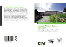 Bookcover of Horace William Baden Donegan