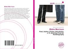 Portada del libro de Blake Morrison