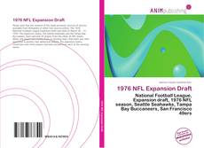 Capa do livro de 1976 NFL Expansion Draft 