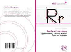 Capa do livro de Mócheno Language 