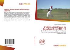 Copertina di English cricket team in Bangladesh in 2009–10