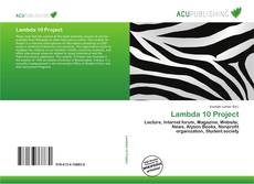 Couverture de Lambda 10 Project