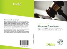 Capa do livro de Alexander O. Anderson 