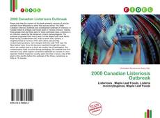 Portada del libro de 2008 Canadian Listeriosis Outbreak