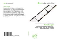 Alma Kruger kitap kapağı