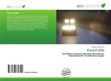 Bookcover of Ford F-650