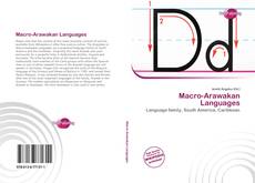 Capa do livro de Macro-Arawakan Languages 