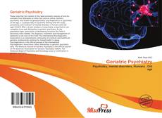Bookcover of Geriatric Psychiatry