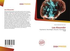 Bookcover of Leo Alexander