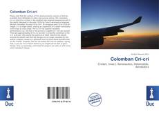 Bookcover of Colomban Cri-cri