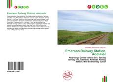 Portada del libro de Emerson Railway Station, Adelaide