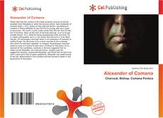 Capa do livro de Alexander of Comana 