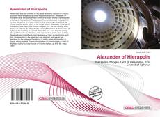 Copertina di Alexander of Hierapolis