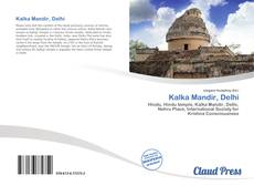 Bookcover of Kalka Mandir, Delhi