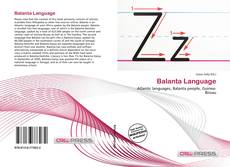 Couverture de Balanta Language