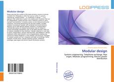 Capa do livro de Modular design 