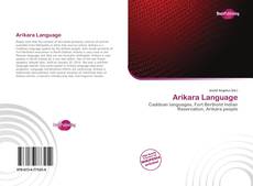 Bookcover of Arikara Language