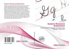 Bookcover of Eastern Romance Substratum