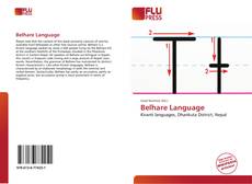 Bookcover of Belhare Language