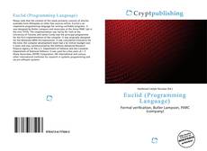 Couverture de Euclid (Programming Language)