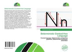 Deterministic Context-free Language kitap kapağı