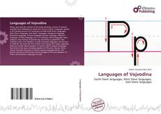 Buchcover von Languages of Vojvodina