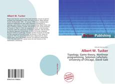 Buchcover von Albert W. Tucker