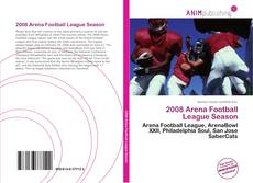 Portada del libro de 2008 Arena Football League Season