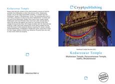 Bookcover of Kedareswar Temple