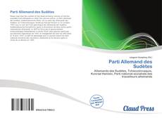 Bookcover of Parti Allemand des Sudètes