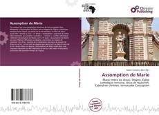Bookcover of Assomption de Marie