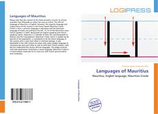 Buchcover von Languages of Mauritius