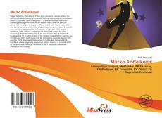 Bookcover of Marko Anđelković