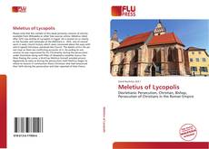 Bookcover of Meletius of Lycopolis