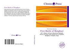 Capa do livro de First Battle of Benghazi 