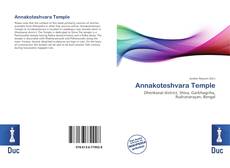 Bookcover of Annakoteshvara Temple